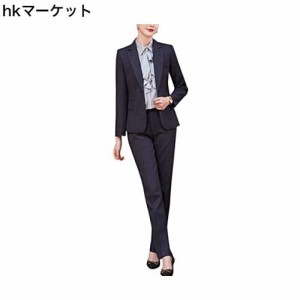 [ByFshow] 2点セット パンツスーツ レディース セットアップ パンツ スーツ ジャケット レジャー スーツ 春 秋 冬 通勤 事務服 結婚式 ビ