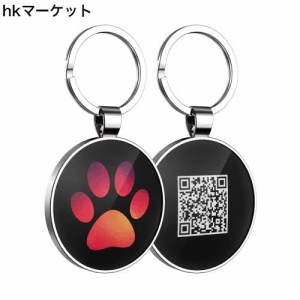 DISONTAG 愛犬用 迷子札 名札 QR Online-ID タグ ペットメディカルタグ 小型/中型/大型犬・猫用首輪に使用 紛失して回収 - 予防接種証明