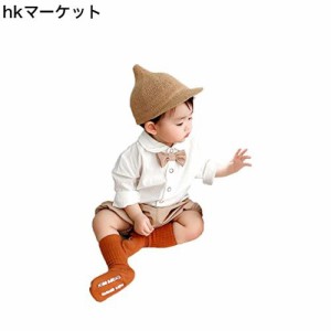 [Fairy Baby] エルフ ベビー ベビーフォーマル 男の子 ベビー服 紳士服スーツ 上下セット 長袖シャツ 洋装フォーマル キッズ コットン 結