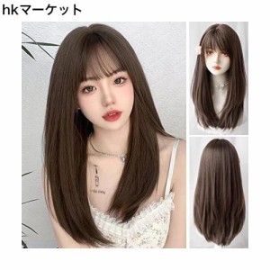 ウィッグ ロング フルウィッグ セミロング かつら レディース 女装 自然 wig