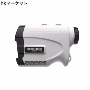 GOGOGO SPORT VPRO ゴルフ レーザー距離計 650Y対応 光学6倍望遠 高低差ON/OFF機能 マグネット搭載 フラグロック機能 FMC光学レンズ 距離