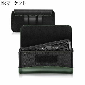 SUPCASE スマホホルスター ベルトポーチ 横型 メンズ 対応機種Samsung Galaxy Z Fold 4 5G (2022) / Galaxy Z Fold 3 5G (2021) / iPhone