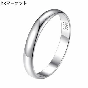 [FindChic] 甲丸 ペア リング シルバー925 指輪 個別販売 レディース 太い シンプル カップル ユニセックス アクセサリー プレゼント 5ｍ