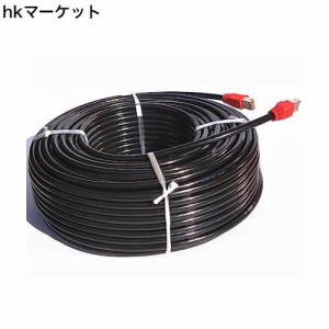 80m CAT6 屋外高耐久 LANケーブル 耐候性 ２重被覆 屋外用 ランケーブル PoE対応 紫外線 防水 屋外LAN配線 屋外仕様 アウトドア 耐磨 ケ