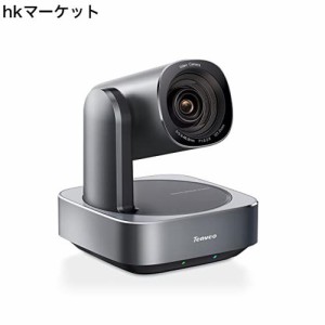 Tenveo PTZカメラweb会議 4K UHD イメージングシステムとライブストリーミング機能付き12倍光学ズーム広角USB3.0/HDMI出力 POEサポート大