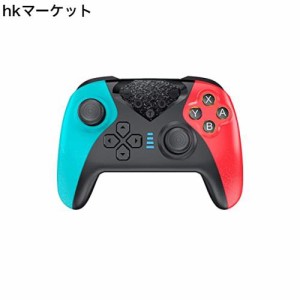 Switch対応 無線 コントローラー Bluetooth接続 Switch OLED対応 プロコン 6軸ジャイロセンサー 背面ボタン付き HD振動 連射 マクロ対応 