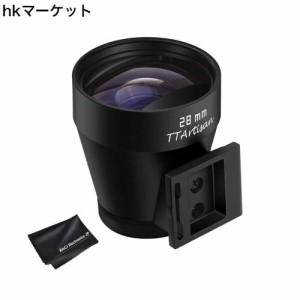 TTartisan 28mm 光学ビューファインダー アビエーションアルミニウム コールドシューマウント ライカM9 リコー GR III II GR3カメラ用