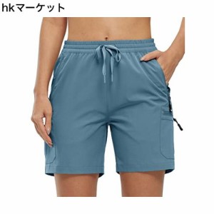 ハーフパンツ レディース 登山ウェア カーゴ ショートパンツ 速乾 短パン アウトドアウェア 撥水 トレッキング 半ズボン カジュアル 夏用