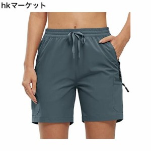 ハーフパンツ レディース 登山ウェア カーゴ ショートパンツ 速乾 短パン アウトドアウェア 撥水 トレッキング 半ズボン カジュアル 夏用