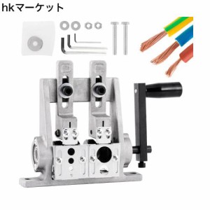 MXBAOHENG ワイヤーストリッパー 剥線機 Φ1-Φ21mm 電線皮むき機 手動/電気ドリル使用 ケーブル皮むき 替え刃付き 銅線リサイクル