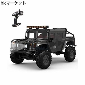 Carox ラジコン クローラー オフロード 4WD 20km/h-1/12 大人向け 大型ラジコンカー 独立サスペンション 無段階のコントローラー LEDライ