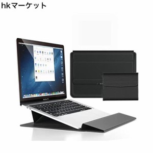 Smorniy 【折り畳み式】ノートパソコン ケース PCスタンド機能 薄型 2022年新型 M2 Macbook Pro/Macbook Air ケース 13 インチ 耐衝撃 撥