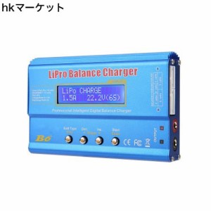 放電バッテリー充電器デジタルRCバッテリー充電器、80W IMAX B6充電器、リポ充電器80W B6バランスバッテリー充電器、NiMH LLiPo用 (新し