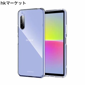 Xperia 10 V ケース レンズ保護 透明 耐衝撃 衝撃吸収 防指紋 アローズ ユー ソフトバンク ZXZone エクスペリア10 V SO-52D SOG11 専用 T