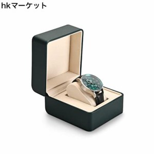 Oirlv 腕時計ケース ウォッチケース PUレザー 1本用 ミニ 携帯用 時計収納ケース 旅行 出張 プレゼントなどに適当 ギフトケース H12803 (