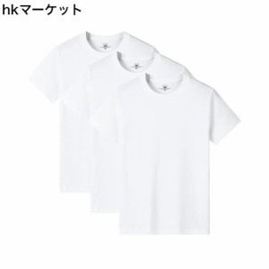 [AYISTELU] Tシャツ メンズ 半袖 3枚組 5枚組 綿100% 大きい サイズ クルーネック インナーシャツ メンズ 肌着 スポーツ シャツ 下着 快