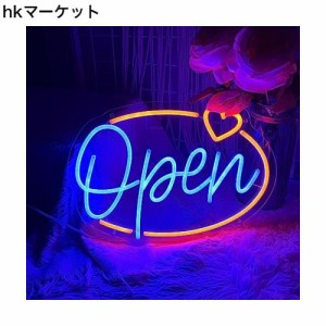 OPENネオンサインLED オープン看板ネオンサイン クラブ,居酒屋 飲食店 喫茶店 娯楽場所,雑貨,バー 3段階調光可能 雰囲気作り 壁装飾 ライ