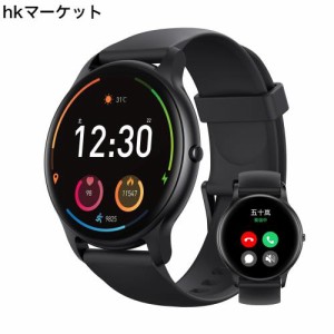 Parsonver 日本正規品 スマートウォッチ 丸型 超薄型 Bluetooth5.2通話機能付き アンドロイド対応 ウォッチ Smart Watch 腕時計 1.32イン