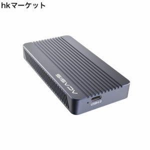 ACASIS M.2 SSD 外付けケース USB4.0 NVMe M.2 SSDケース 40Gbps超高速 Thunderbolt3/4 USB3.2/3.1/3.0互換性あり アルミ製M.2 SSD 外付