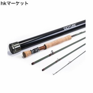 Goture(ゴチュール) フライロッド カーボンロッド 9フィート 2.7m 8wt フライフィッシングロッド 渓流 釣り場 マス釣り 超軽量 釣り竿 初