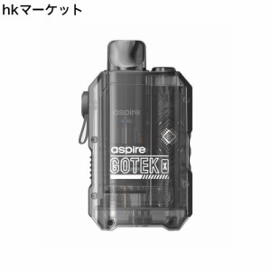 【正規品】電子タバコ Aspire Gotek X スターターキット ベイプ vape 5ml podカートリッジ 650mah バッテリー 0.8ohm 交換用コイル ニコ