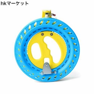 FI ＆ TIME 凧糸 糸巻き カイト用 凧揚げ 子供 リール タコ糸 凧用 カイトラインと巻き 直径約18cm 200m 強力たこ糸……