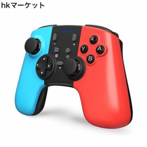 【2023年新登モデル】Switch コントローラー ワイヤレス Bluetooth接続 遅延低い スイッチ コントローラー Switch プロコン AOSKYKA 振動