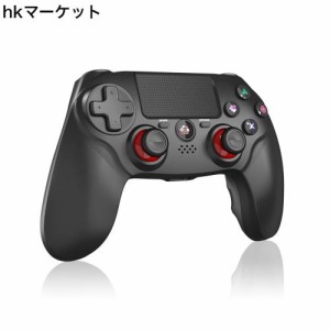 PS4コントローラー [2023人気版] ps4 コントローラー 無線Bluetooth接続 800mAh大容量バッテリー12時間連続使用 Turbo連射機能 6核振動機