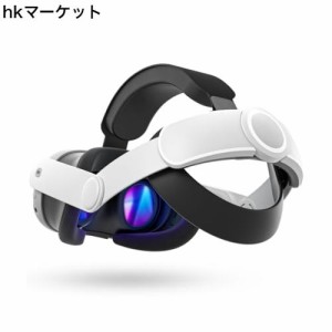 [Maecker] vr ヘッドストラップ Meta Quest 3 用ヘッドストラップ Oculus Quest 3 用アクセサリー安定版 メタクエスト3 用エリートストラ