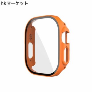 Apple Watch Ultra 用 ケース Apple Watch 用 ケース 耐衝撃 傷防止 アップルウォッチ 用 ケース apple watch 用 カバー 一体型 全面保護