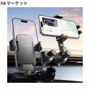 LISENスマホホルダー 車 【2023革新！驚安定の車載スマホ ホルダー】二重360°調整 自転車 スマホホルダー エアコン 吹き出し口 車載スマ