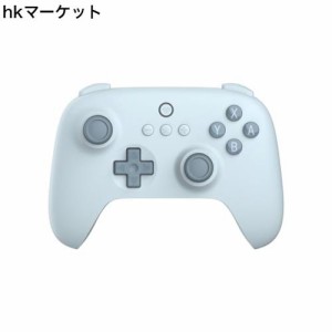 8Bitdo Ultimate C 6軸モーションコントロールとランブル振動を備えたスイッチ用のBluetoothコントローラー (Blue)