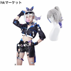 [NOKIJP] 崩壊スターレイル 銀狼 コスプレ ウィッグ付き 銀狼 コスプレ衣装 星核ハンター ぎんろう コスプレ ウィッグ付き ほうかいスタ