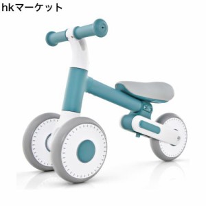 Gymax 子供用三輪車 チャレンジバイク キッズバイク 高さ調節可能 折りたたみ式 ミニバイク バランスバイク ペダルなし自転車 乗り物 超