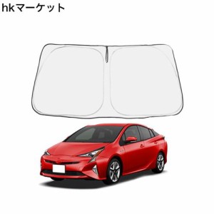 ｓｏｌａａｙ サンシェード 車 フロント プリウス 50系 専用 サンシェード フロントサンシェード 遮光断熱 サンシェード 日焼け防止 収納