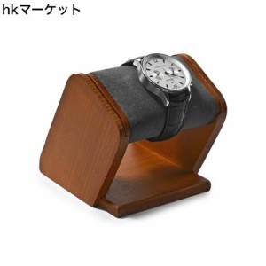 Oirlv 腕時計 スタンド 時計スタンド 木製 1本 2本用 ディスプレイ 収納 撮影 高級 おしゃれ ウォッチスタンド 適格請求書に対応 SM22302