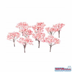 20個入り 桜 樹木 ジオラマ 桜の木 鉄道模型 ピンクの花 木 模型 モデルツリー 鉢植え用 風景 鉄線 建築模型 情景コレクション OO HOスケ