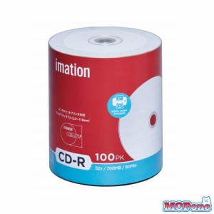 imation イメーション 1回記録用 CD-R IMC52X (52倍速/100枚)