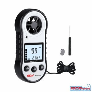 デジタル風速計風速計ハンドリング風速計風冷温度速度を測定するための気流速度計、ウィンドサーフィン釣りを撮影するための風速計温度計