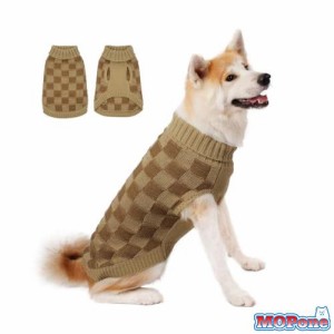 ThinkPet 大型犬用セーター - 犬用クリスマスセーター 大型犬用 女の子 男の子用 - 犬用服 ニット 暖かくて柔らかい 寒い季節用 (大きな