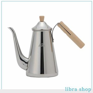 カリタ Kalita コーヒーポット ステンレス 木柄ハンドル 700ml 細口 ノズル 直火 日本製 燕 スリム 700SSW ドリップポット ドリップケト