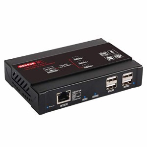 TreasLin HDMI エクステンダー 延長機器 HDMI to RJ45 LAN 変換アダプター HDCP 4K 1080P 対応 ディスプレイ CAT5E CAT6 LANケーブル KVM