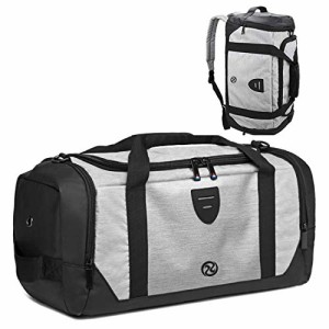 スポーツバッグ メンズ ダッフルバッグ ボストンバッグ ジムバック リュック型可能 3way 旅行バッグ シューズ収納 大容量 防水 軽量 乾湿