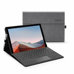 Omnpak Microsoft Surface Pro 7+/ Pro 7 / Surface Pro 6 / Surface Pro 5 2017 / Surface Pro 4 に対応ケース 表面内蔵保護カバー 多視