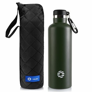 FJbottle 水筒 750ml 真空断熱 保温 保冷 第2世代 スポーツボトル 直飲み ステンレスボトル スポーツ飲料対応 水筒カバー付き 男の子 女