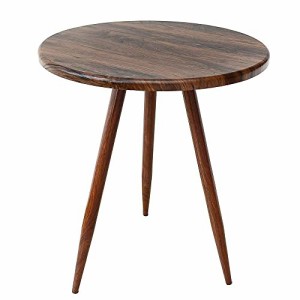 AKOZLIN ダイニングテーブル 直径60cm カフェテーブル 丸テーブル ラウンドテーブル 食卓 サイドテーブル ラウンド 円形60？×高さ72cm 