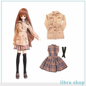 rakulifey 1/3ドール用衣装 球体関節人形服 1/3ドール服セット コート ワンピース ソックス ３点セット プレゼント (1/3ドール服)