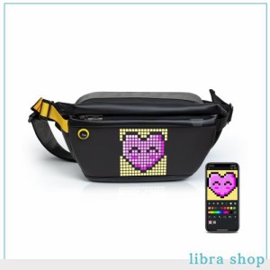 [Divoom] Pixoo Sling Bag ピクセルアート ボディバッグ ショルダーバッグ 斜めがけバッグ ワンショルダーバッグ 人気 ブランド 防水 ス