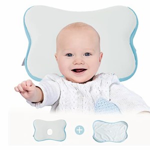 ベビーまくら ベビー枕 替えカバー付き 天然素材100% 新生児向け baby pillow