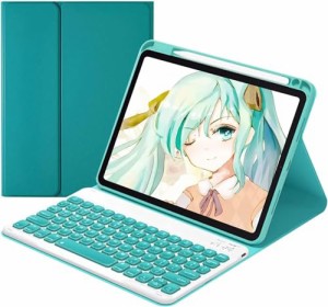 iPad Air 5/ iPad Air 4 キーボード 10.9インチ・iPad Air 第5世代/第4世代 ケース キーボード付き 「ペンシルホルダー付き」 アイパッド